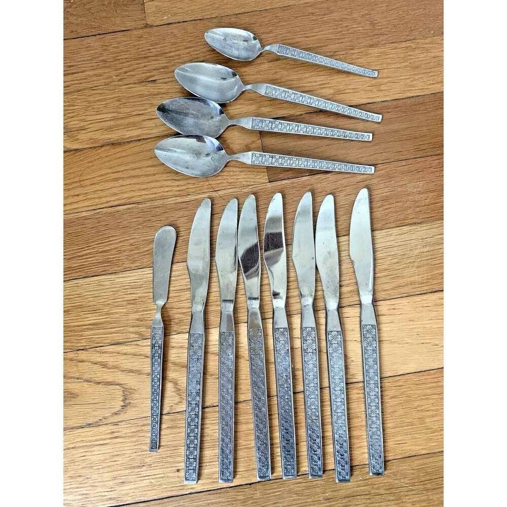 MCM Riviera Torino Stainless Steel Flatware Set 12 pcs, Japan – Knives & Spoons